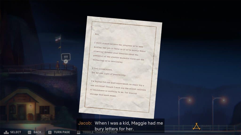 Collectibles 2 - Oxenfree 2: Lost Signals 11 PM - Go to Jacob's House Walkthrough