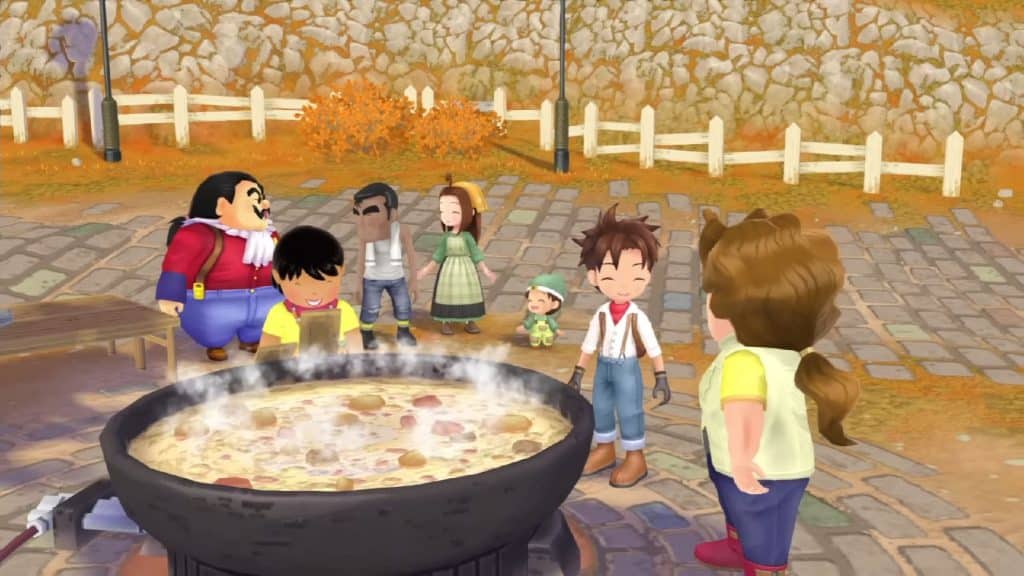 Harvest Banquet - Story of Seasons: A Wonderful Life Festivals