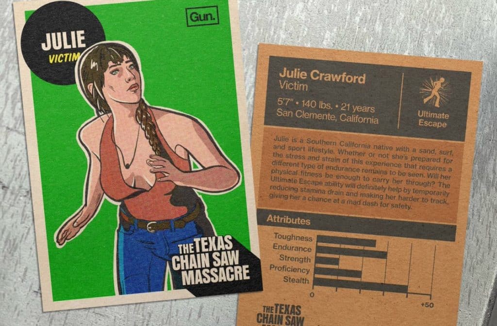 Texas Chain Saw Massacre best Julie build cover