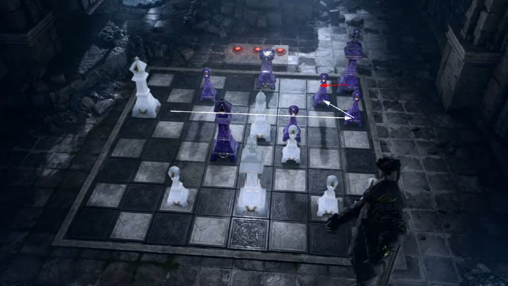 Queen at A6 - BG3 Chamber of Strategy Standard Chess Solution