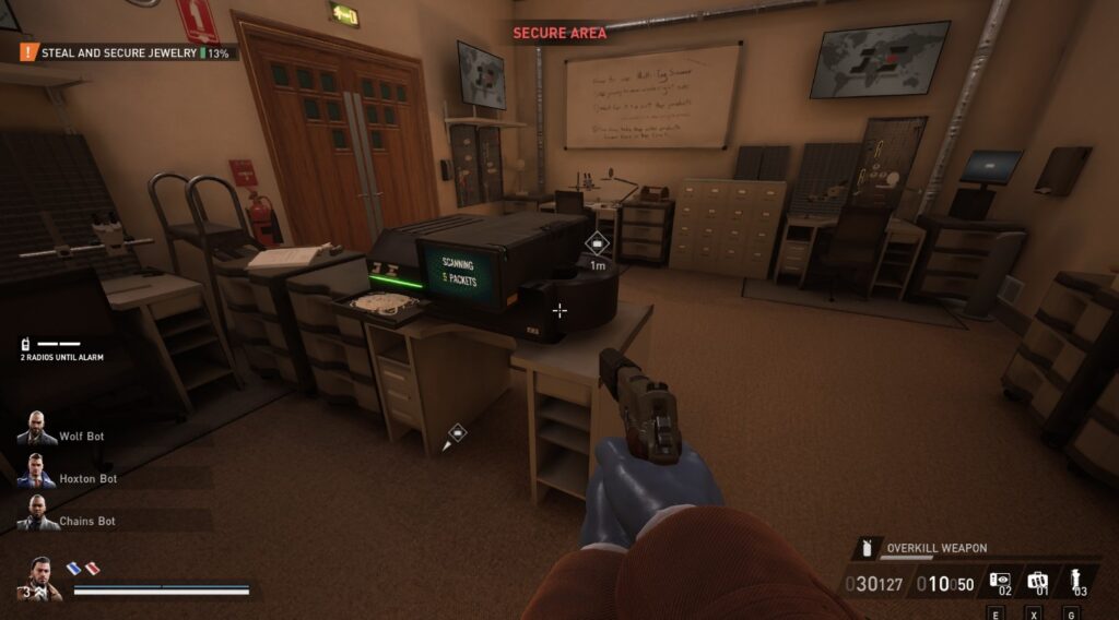 Throw the Jewels into the Scanner - Payday 3 Dirty Ice Heist