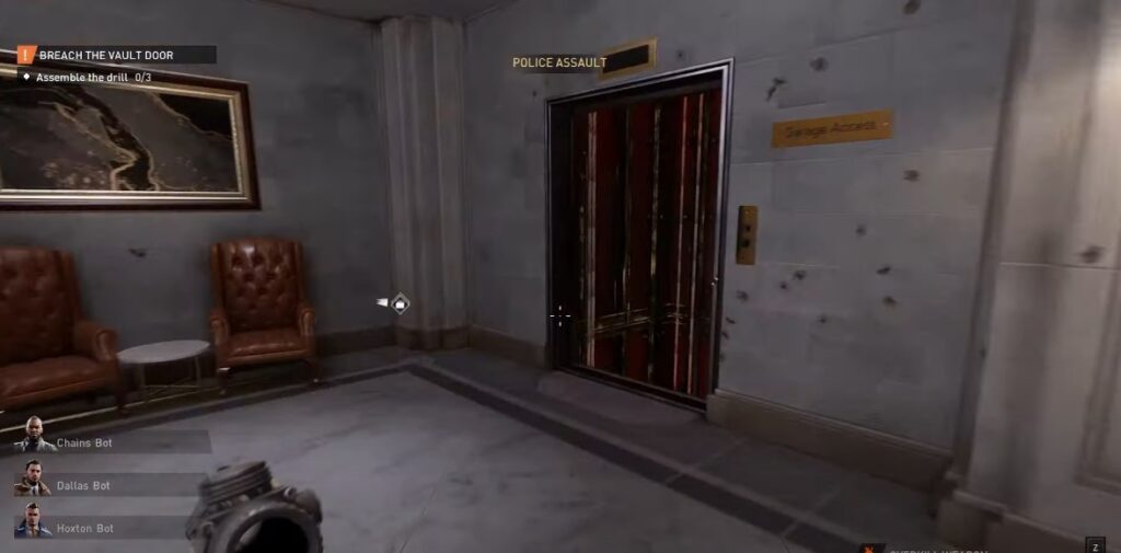 Payday 3 Gold and Sharke elevator featured