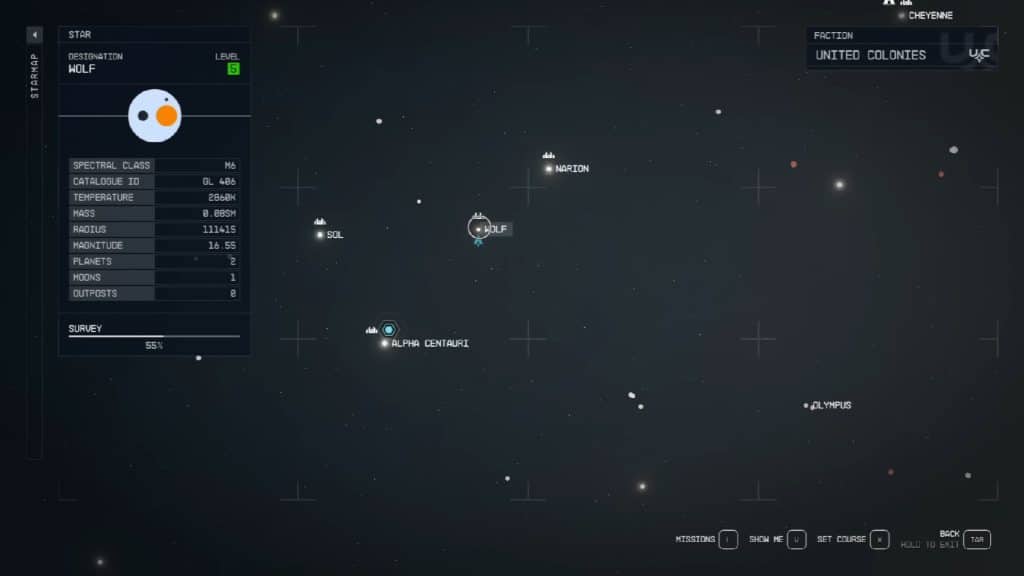 The Den location in Starfield