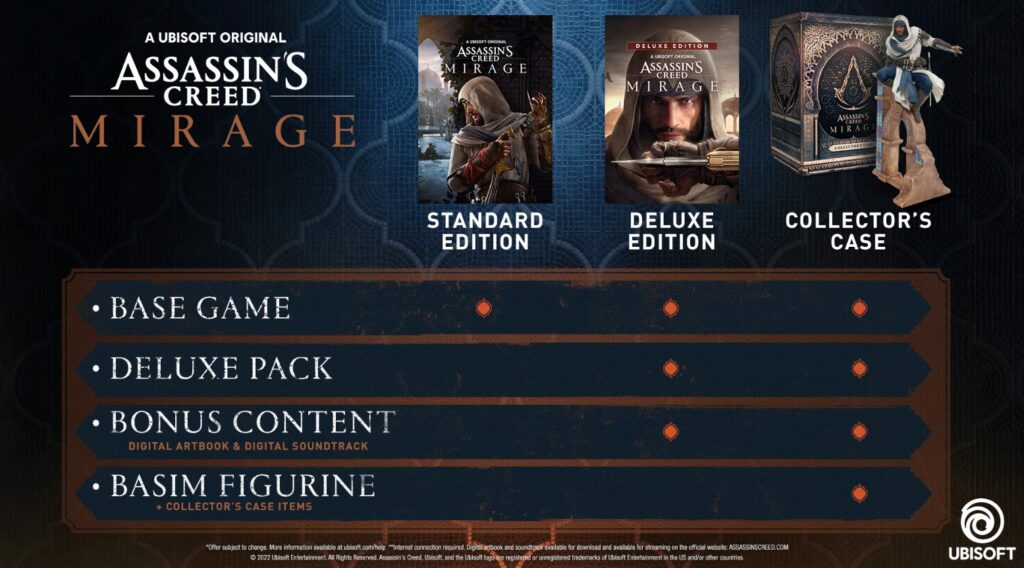 AC Mirage Editions