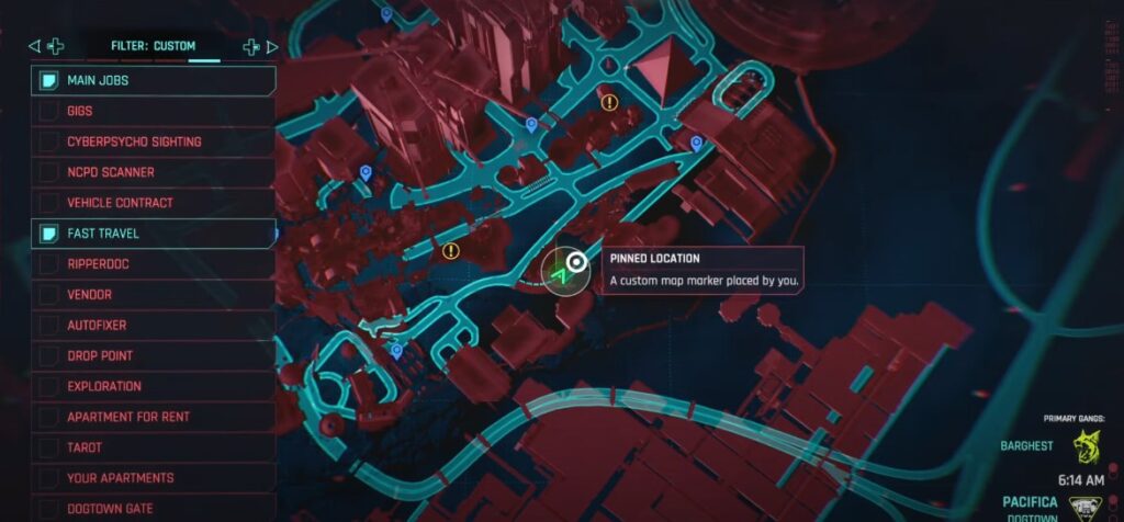 Kappa X-MOD2 map location Cyberpunk 2077