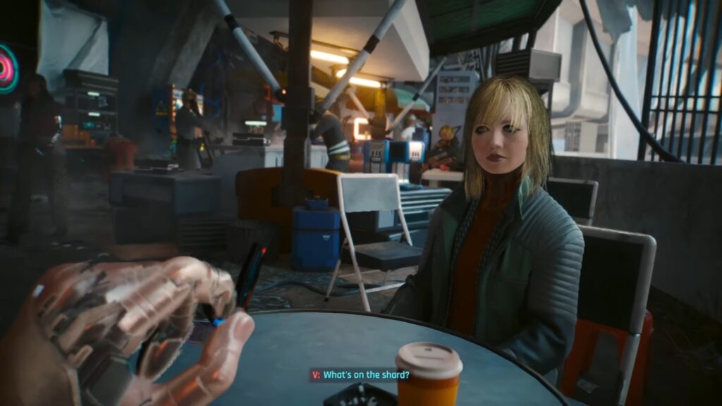 Cyberpunk 2077 Roads to Redemption Walkthrough: meet up with Nele Springer