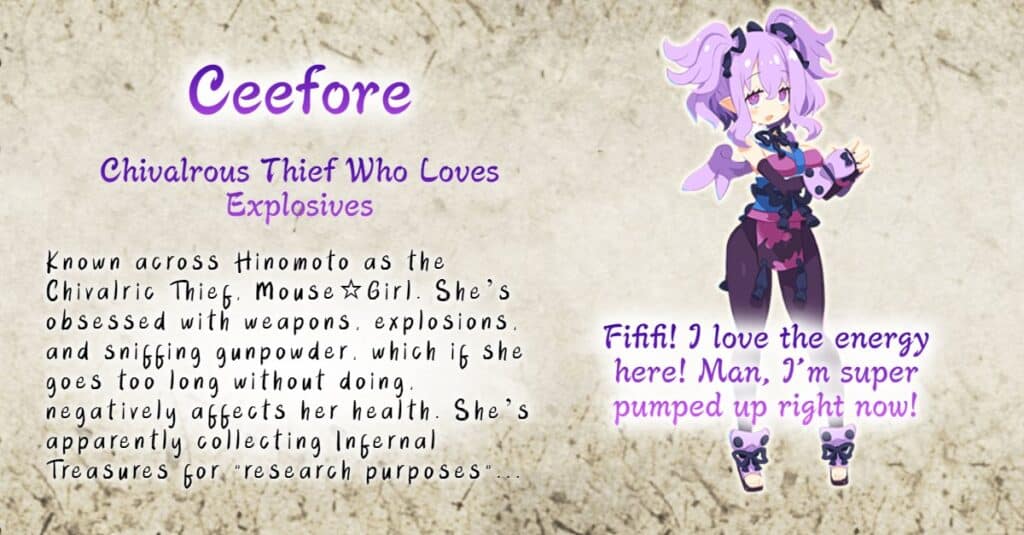 Ceefore Disgaea 7 Characters