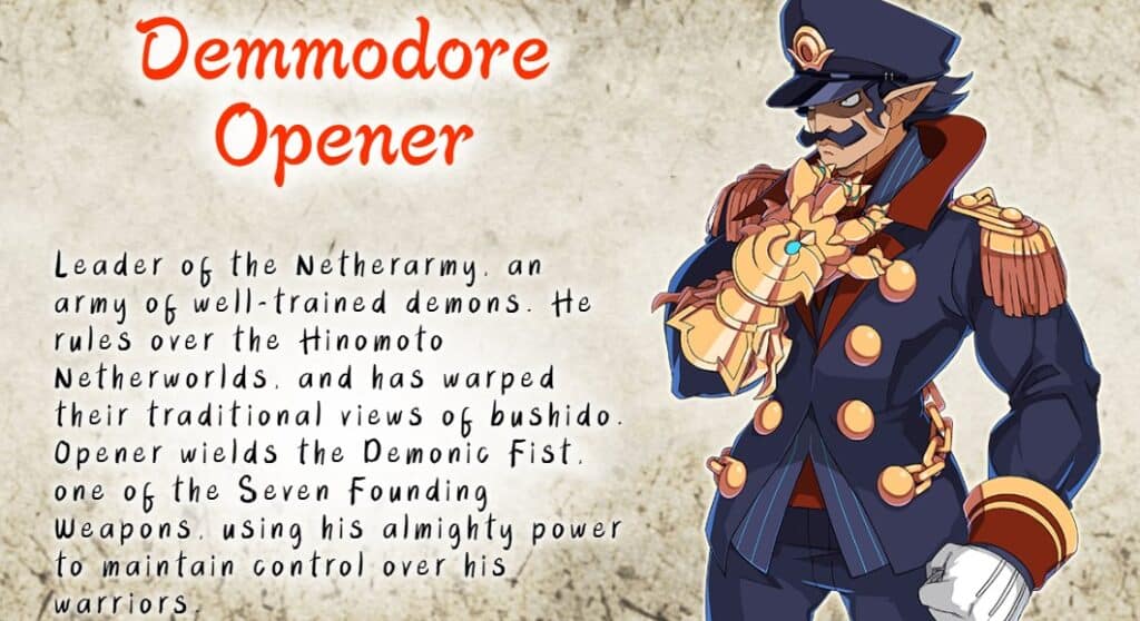 Demmodore Opener Disgaea 7 Characters