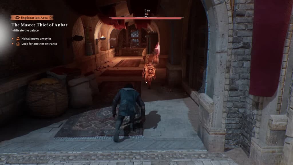 Follow Nehal for a way in - Assassin's Creed Mirage The Master Thief of Anbar Walkthrough