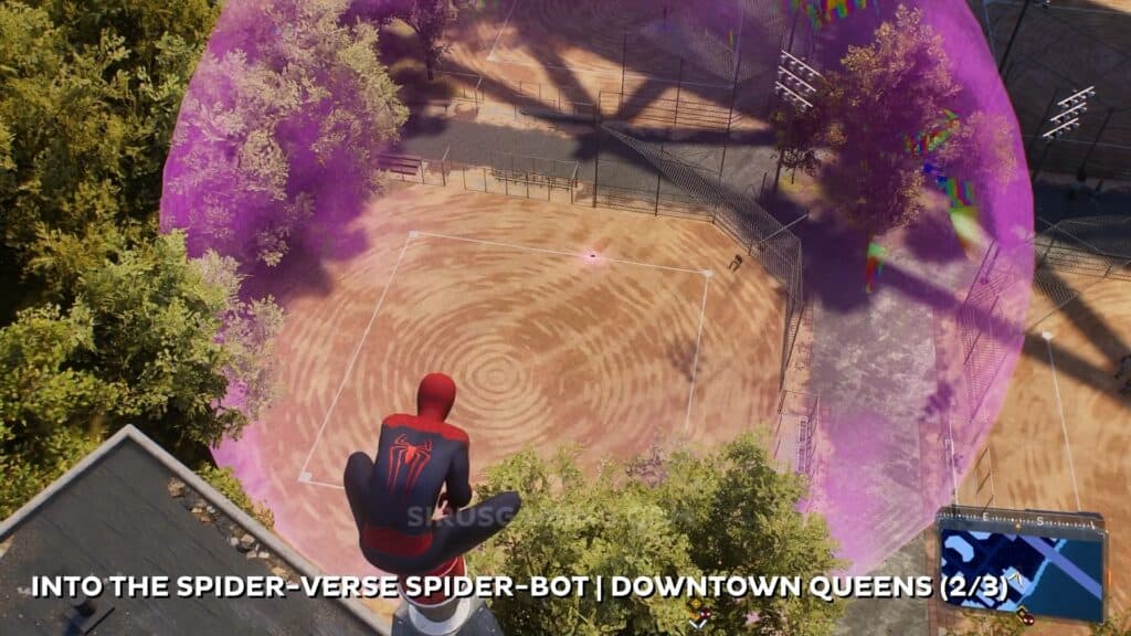 Into the Spider-Verse - Downtown Queens Spider Bots Marvel's Spider-Man 2