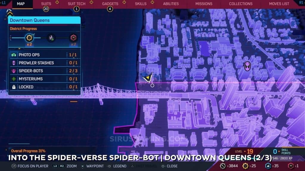 Into the Spider-Verse location - Downtown Queens Spider Bots Marvel's Spider-Man 2