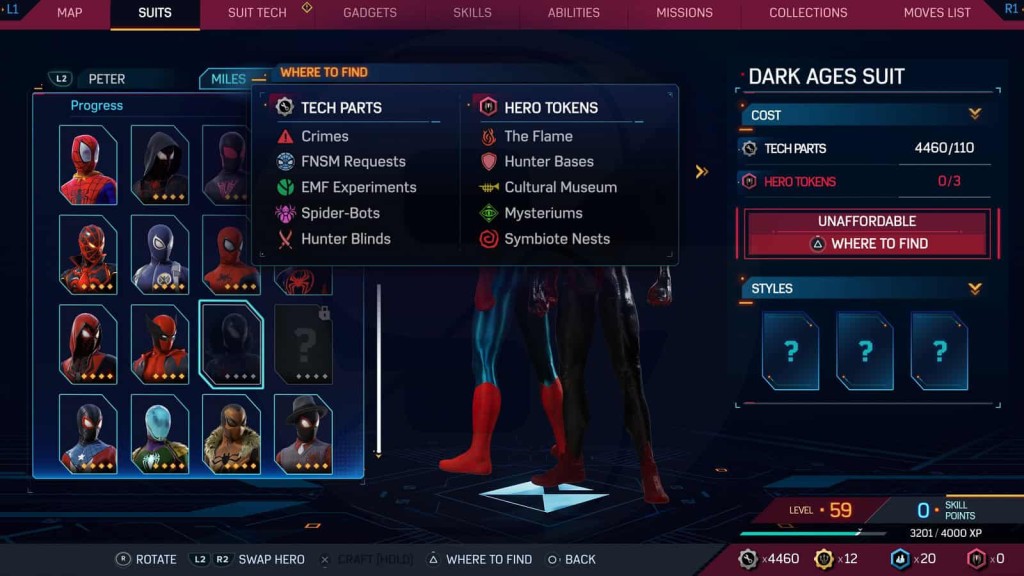 Hero Tokens - Marvel's Spider-Man 2 Resource Type