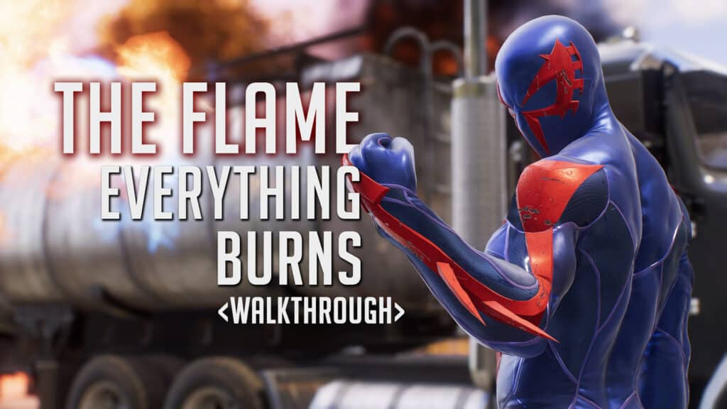 Marvel's Spider-Man 2 Everything Burns cover