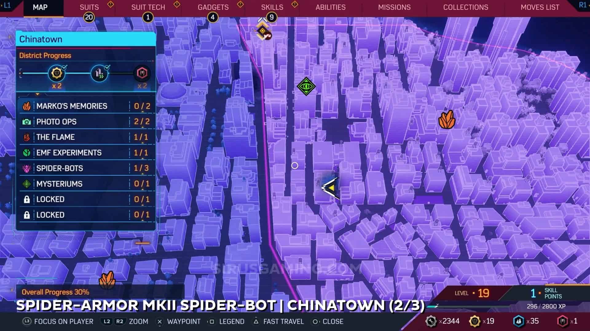 Spider-Armor MK II location - Chinatown Spider Bots Marvel's Spider-Man 2