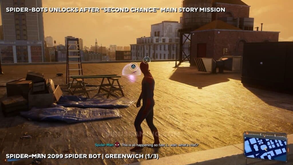 Spider-Man 2099 - Greenwich Spider Bots Marvel's Spider-Man 2