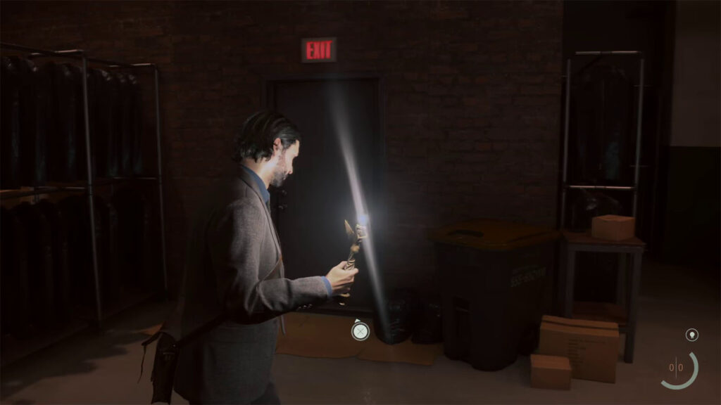 using the light 3 - Alan Wake 2 Initiation 1 Late Night Walkthrough 