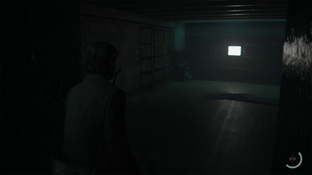 dark room with Monitor - Alan Wake 2 Initiation 1 Late Night Walkthrough 