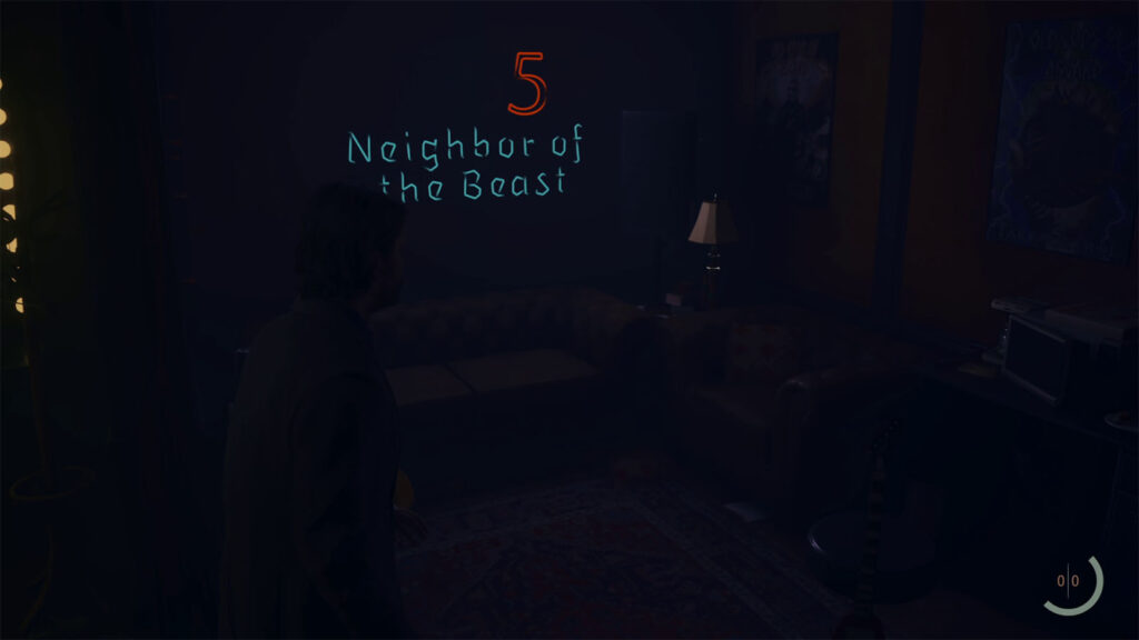 Neon Lights 565 main corridor code - Alan Wake 2 Initiation 1 Late Night Walkthrough