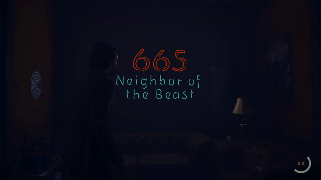 Neon Sign 665 Studio Code - Alan Wake 2 Initiation 1 Late Night Walkthrough