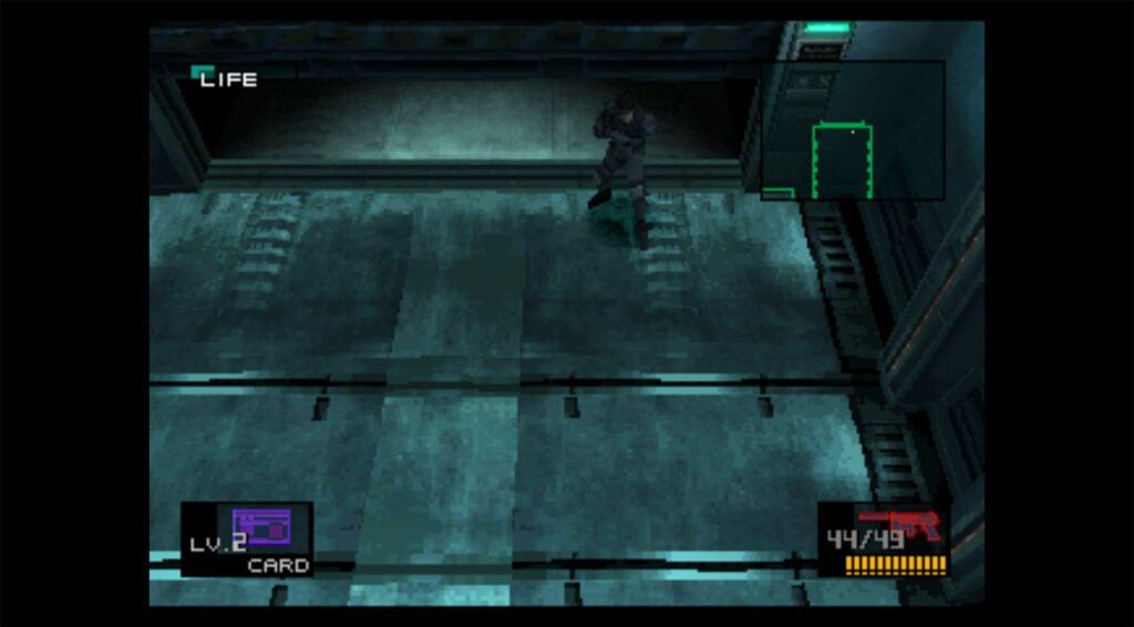 B2: Armory Walkthrough - Metal Gear Solid 1 gate to the canyon