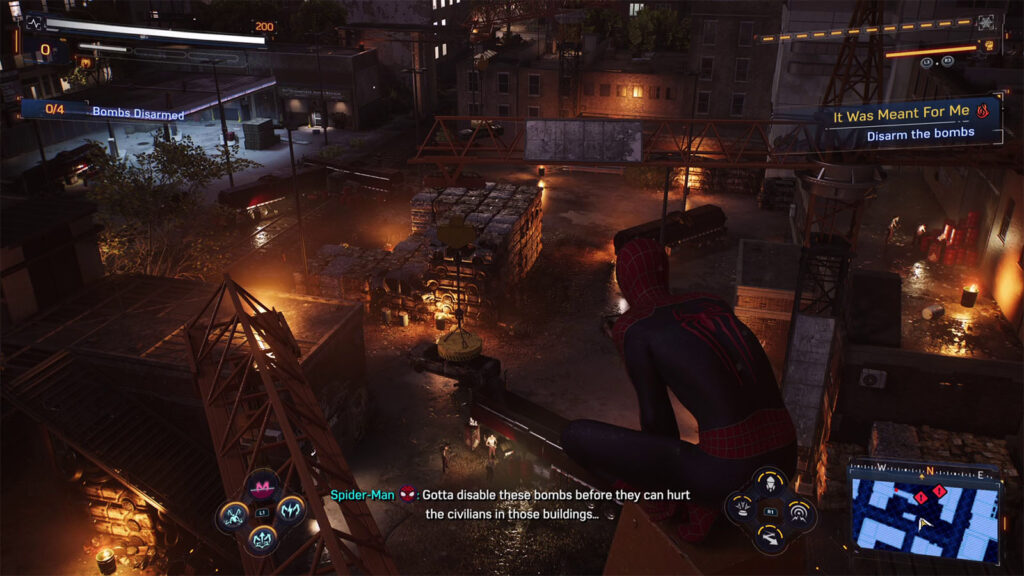 Marvel's Spider-Man 2 The Flame: It Was Meant For Me - Disarm the bombs