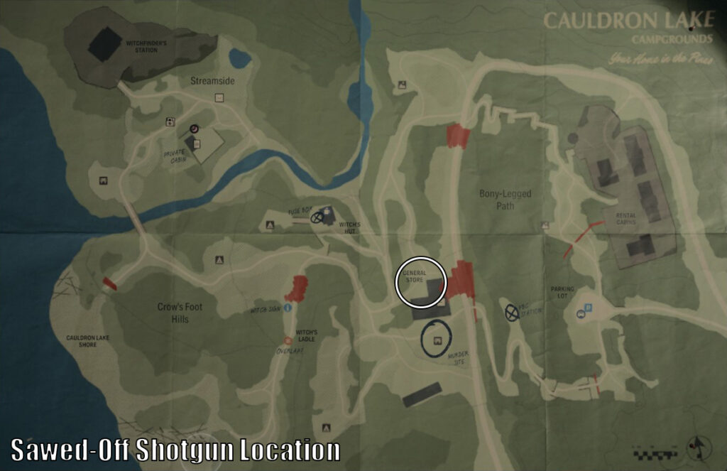 Alan Wake 2 - Saga Anderson's Sawed-Off Shotgun Location