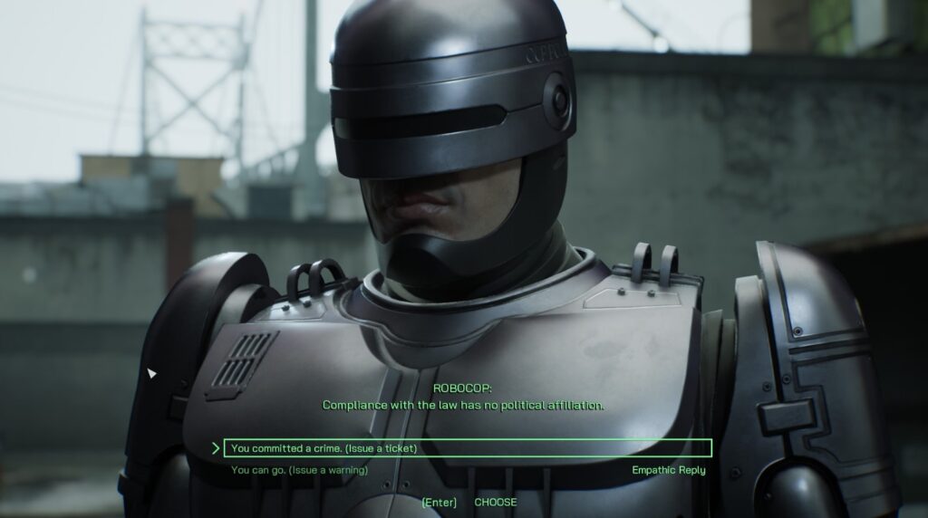 Poster Vandal - RoboCop: Rogue City Spike In A Haystack Choices and Consequences