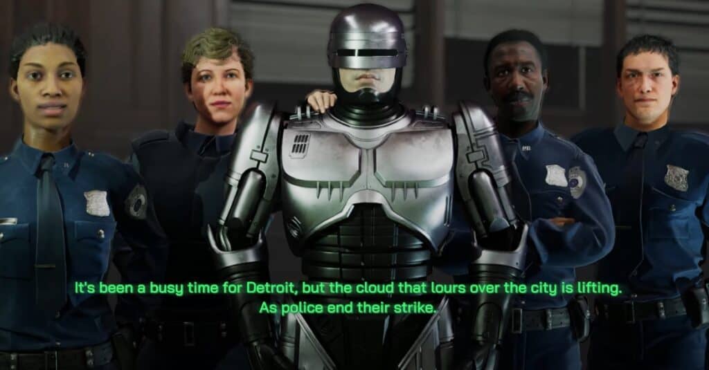 RoboCop Rogue City endings explained