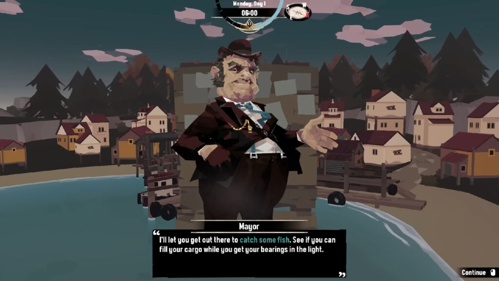 The Mayor - Dredge Prologue A Fresh Start Walkthrough