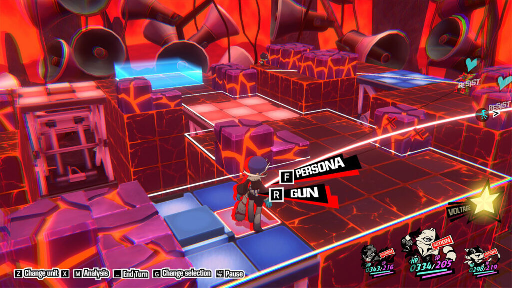 Blue Platform - P5T Toshiro's Embarrassing Secret Quest Solution