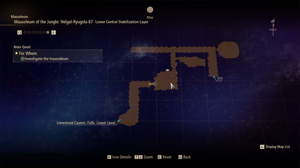 Lower Central Stabilization Layer Map - Tales of Arise Beyond the Dawn For Whom Walkthrough