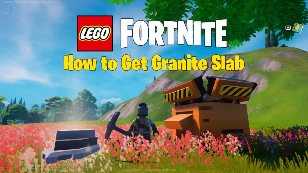 LEGO Fortnite How to get Granite Slabs