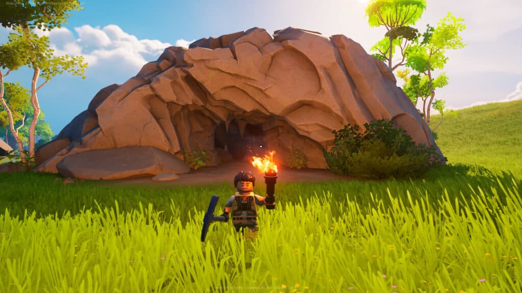 LEGO Fortnite Knotroot in grassland caves