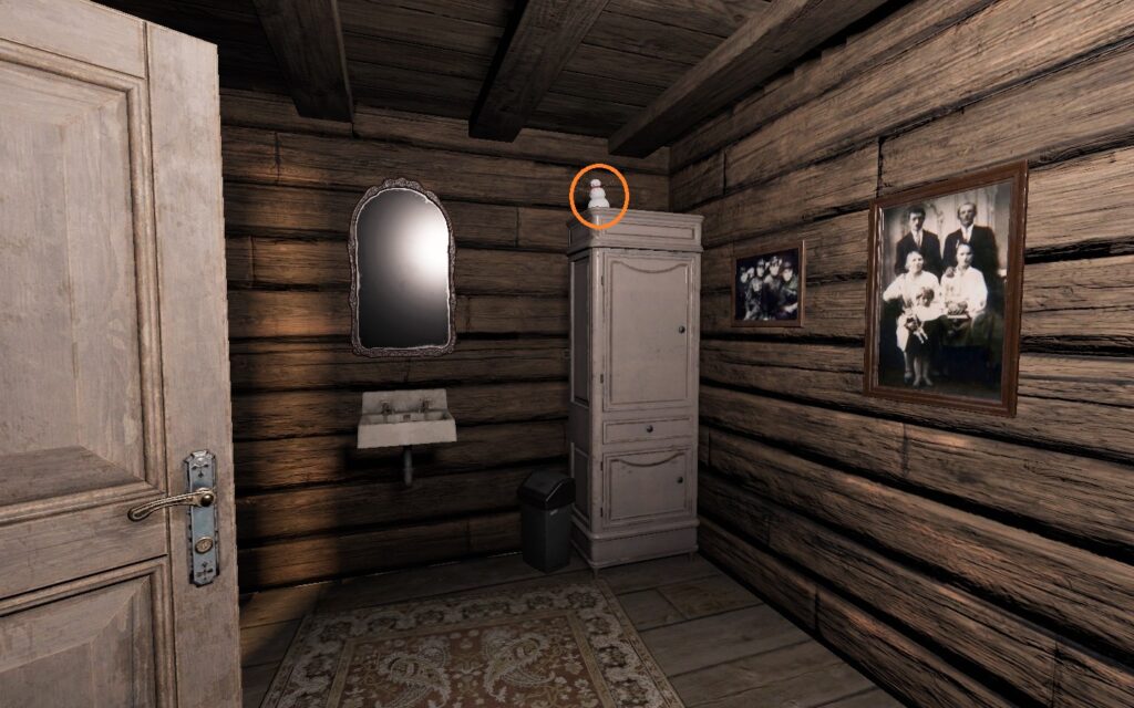 First Floor Bathroom (1 Dancing Snowmen)