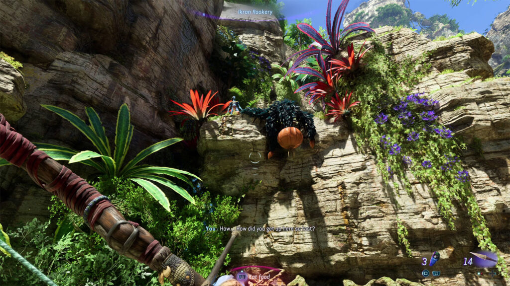 Climb the Lift Vine - Avatar Frontiers of Pandora Take Flight Walkthrough