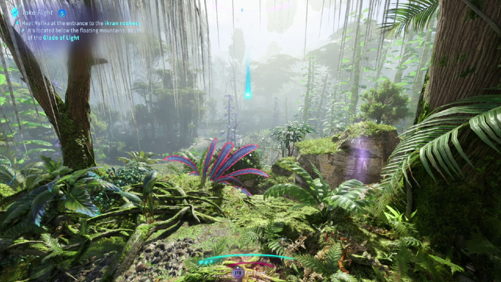 Meet Nefika at ikran rookery - Avatar Frontiers of Pandora Take Flight Walkthrough