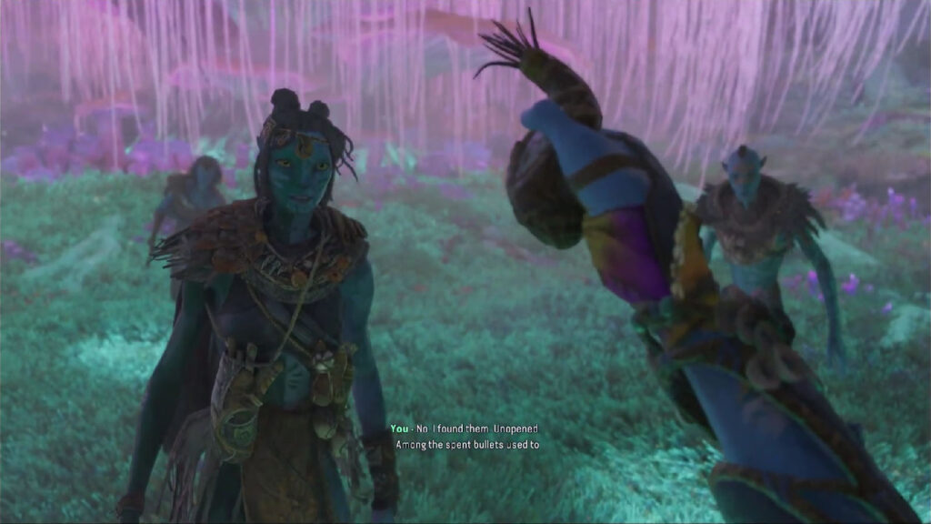 Talk to Anufi at the Circle of Ancestors - Avatar Frontiers of Pandora Into the Fog Walkthrough