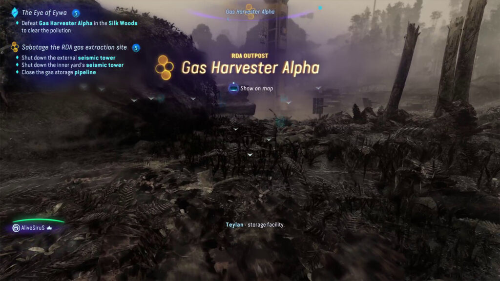 Gas Harvester Alpha - Avatar Frontiers of Pandora The Eye of Eywa Walkthrough