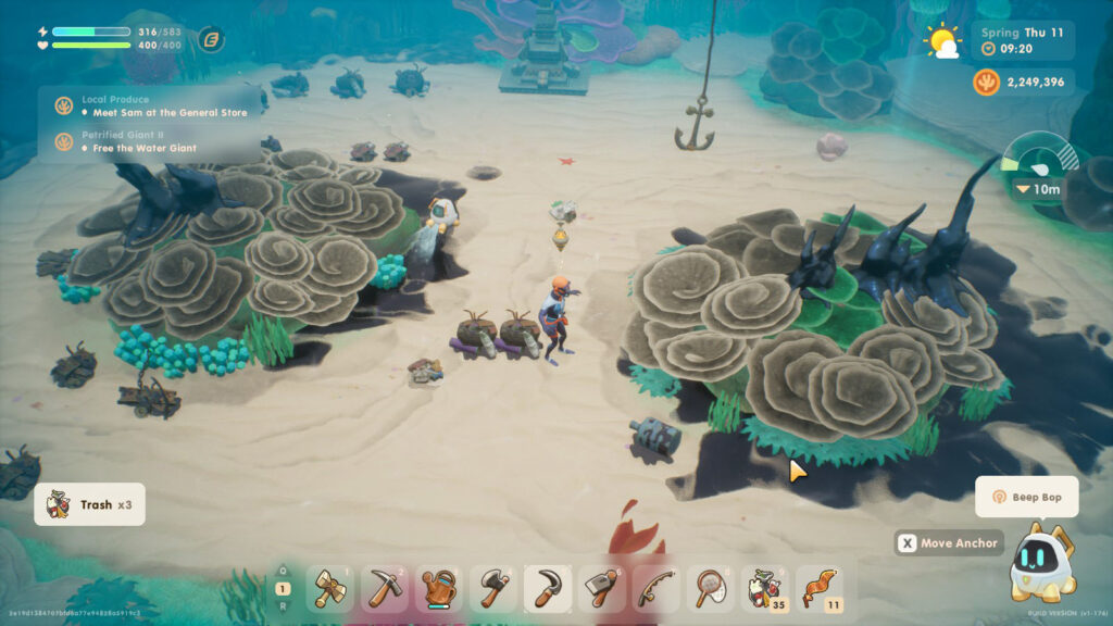 Locate Solar Orbs - Coral Island Into the Ocean Quest Walkthrough