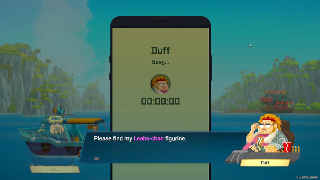 Duff's Pink Delivery - Dave the Diver Chapter 1 Traces of the Sea People Walkthrough