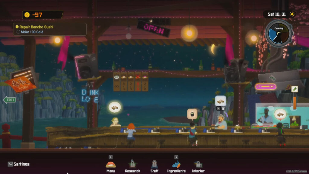 hire staff - Dave the Diver A Sushi Bar by the Blue Hole Prologue Walkthrough