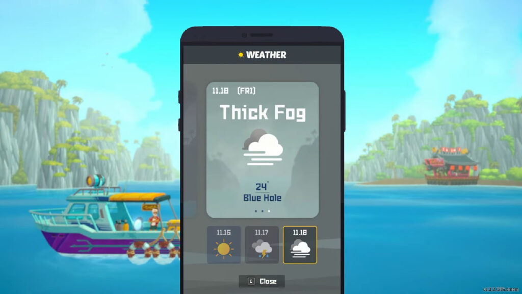 How to Check the Weather in Dave the Diver