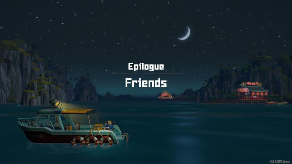 Dave the Diver Epilogue Friends cover