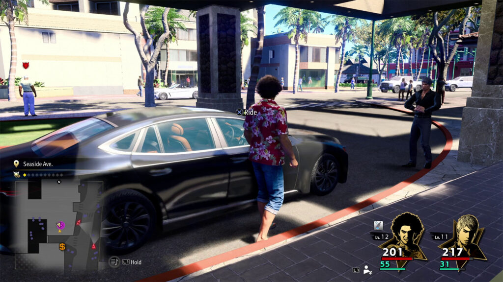 Catch a ride in Kiryu's car - Like a Dragon Infinite Wealth The Fool Walkthrough