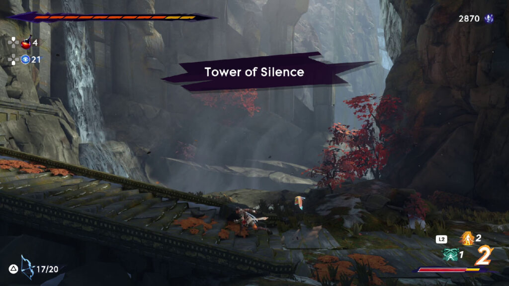 Tower of Silence - Prince of Persia The Lost Crown Father and Son Walkthrough