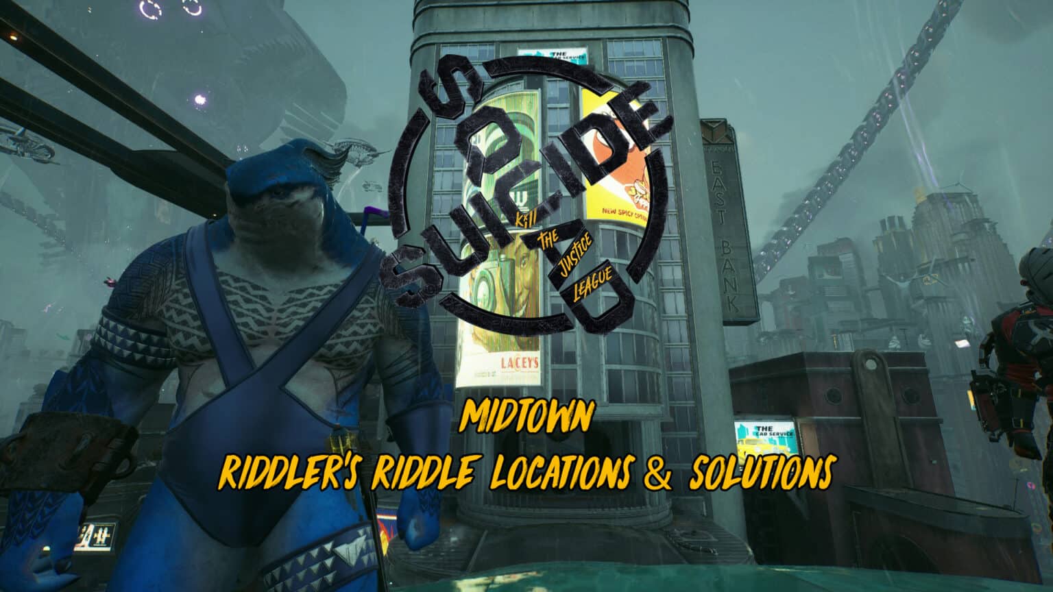 All 3 Midtown Riddler Puzzle Locations & Solutions – Suicide Squad Kill the Justice League