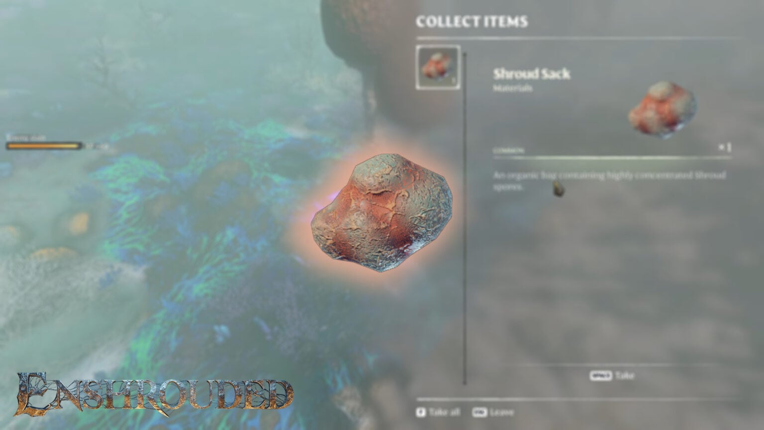 Enshrouded How to Find Shroud Sacks