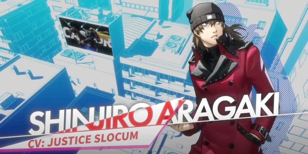 Justice Slocum as Shinjiro Aragaki - Persona 3 Reload voice actor