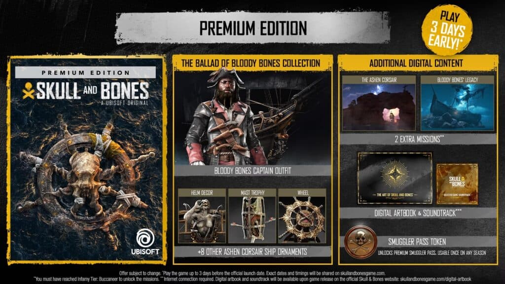 Skull and Bones Premium Edition