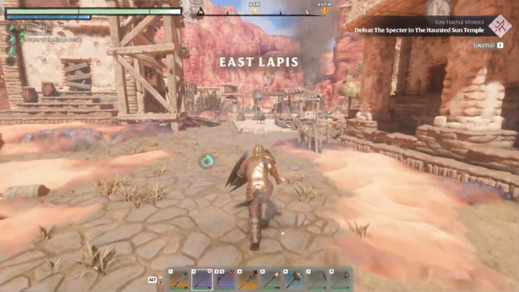 How to reach East Lapis in Enshrouded